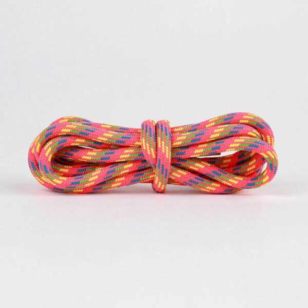 Manufacturer Custom 4MM 5MM Round Polyester Sport Shoelaces
