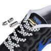 New Casual Fastener Elastic Shoe Laces Popular Custom Polyester Flat No-Tie Shoelaces