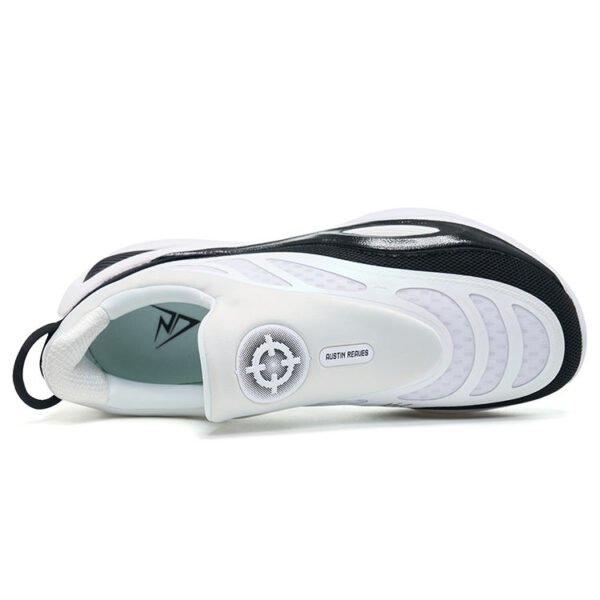 Future White Lightweight Basketball Sneakers Basketball Shoes White for Indoor Outdoor Courts